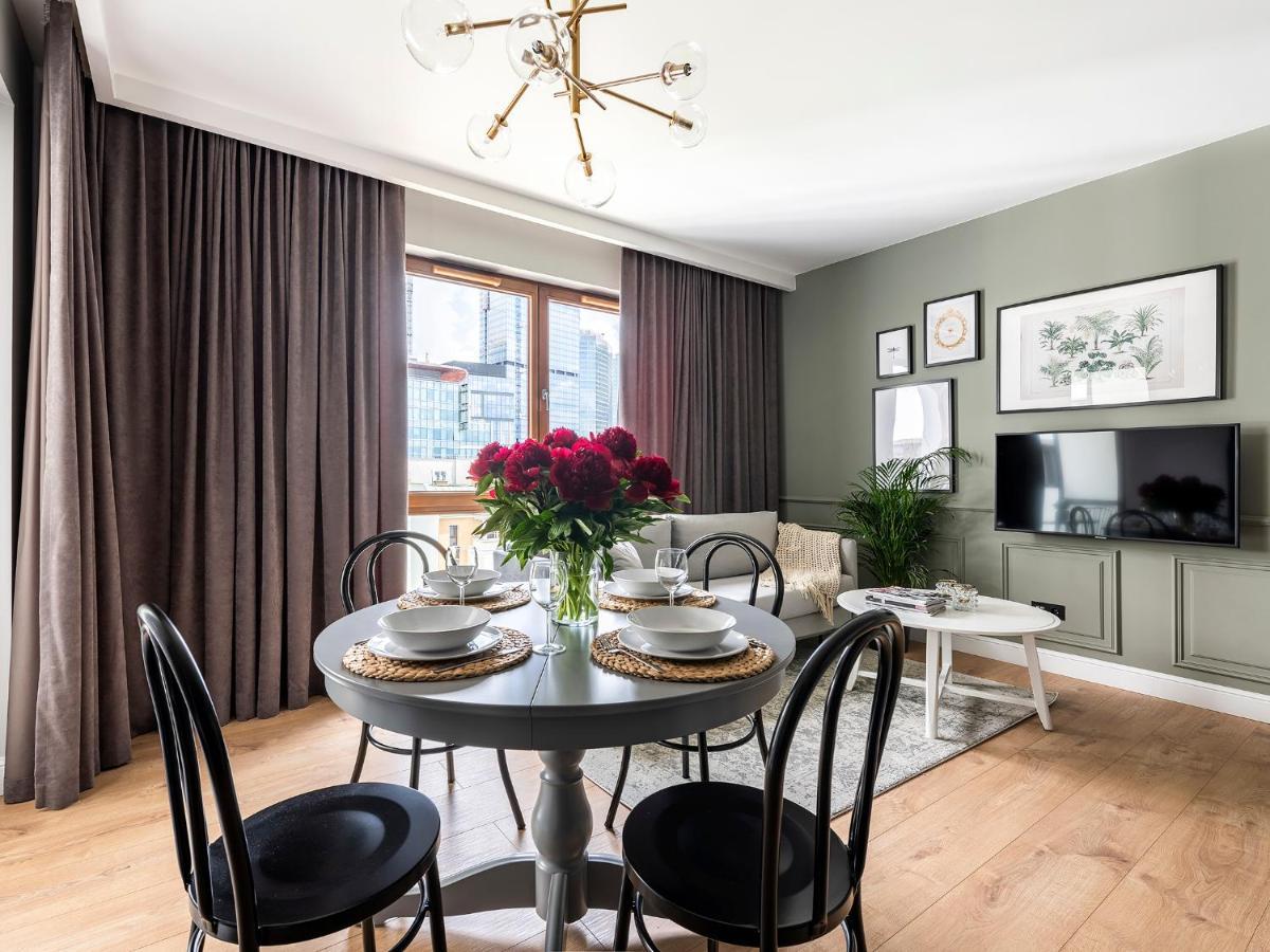 Yoursecondflat Grzybowska Metropoint 바르샤바 외부 사진