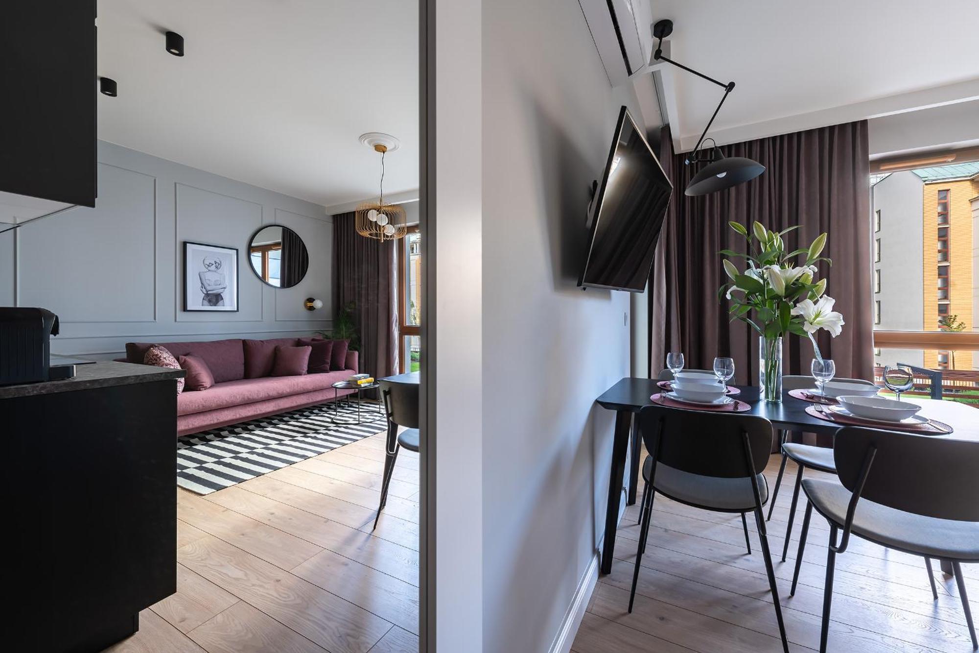 Yoursecondflat Grzybowska Metropoint 바르샤바 외부 사진